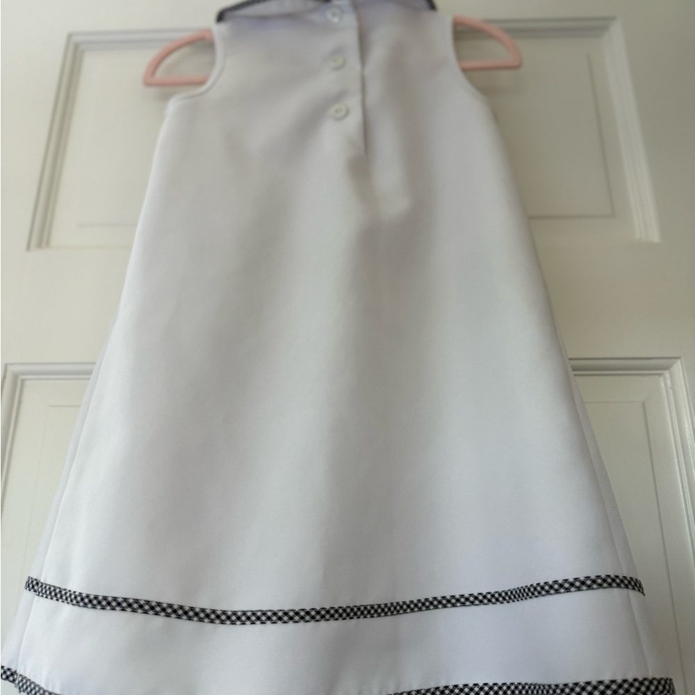 Bonnie Jean White Sleeveless A-Line Dress for Weddings - Picture 7 of 10